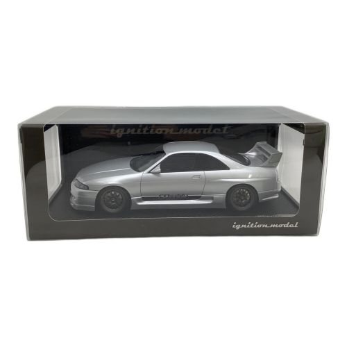 ignition model (イグニッションモデル) 1/18スケールミニカー GReddy GT-R (BCNR33) Silver