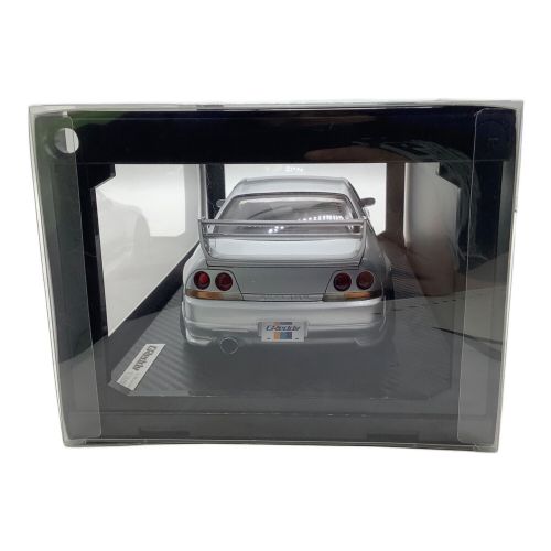 ignition model (イグニッションモデル) 1/18スケールミニカー GReddy GT-R (BCNR33) Silver