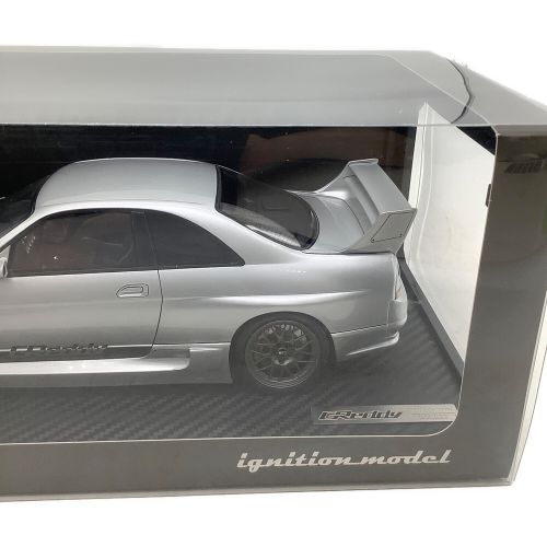 ignition model (イグニッションモデル) 1/18スケールミニカー GReddy GT-R (BCNR33) Silver