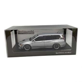 ignition model (イグニッションモデル) 1/18スケールミニカー With Engine WEB限定モデル Mitsubishi Lancer Evolution Wagon (CT9W) Silver