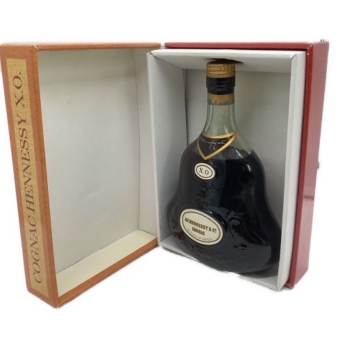 ヘネシー (Hennessy) コニャック ジャズヘネシー 700ml 箱付 XO 金キャップ グリーンボトル 未開封