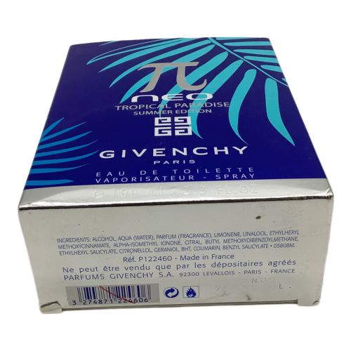 GIVENCHY (ジバンシィ) オードトワレ π ネオトロピカル 100ml 残量80%-99%