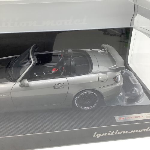 ignition model (イグニッションモデル) 1/18 Honda S2000 (AP2) Dark Silver[イグニッションモデル]