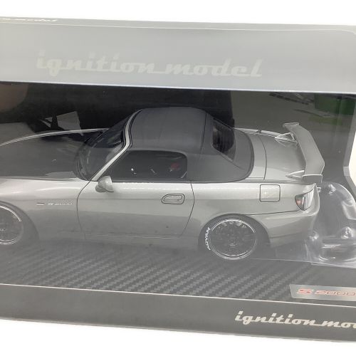 ignition model (イグニッションモデル) 1/18 Honda S2000 (AP2) Dark Silver[イグニッションモデル]