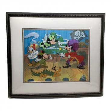 DISNEY (ディズニー) ドナルドダック セル画 Here's Donald！Limited