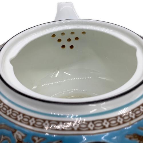 Wedgwood (ウェッジウッド) ティーポット フロレンティーン・ターコイズ