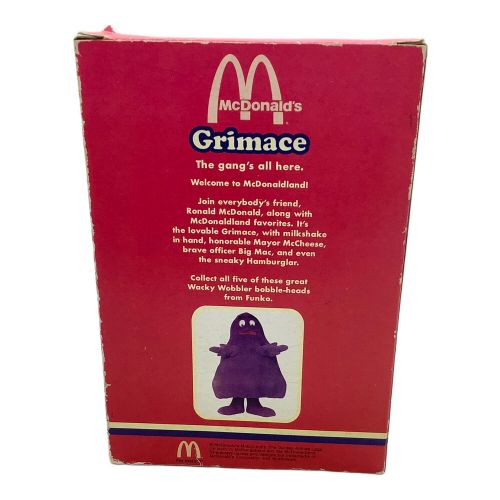 McDonald's (マクドナルド) フィギュア FUNKO グリマス Grimace