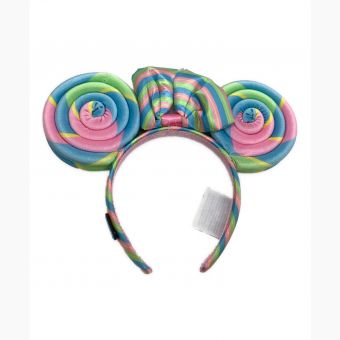 DISNEY (ディズニー) カチューシャ Disney Eats　イートコレクション ピンク×スカイブルー 未使用品