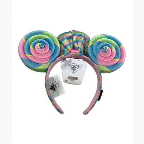 DISNEY (ディズニー) カチューシャ Disney Eats　イートコレクション ピンク×スカイブルー 未使用品