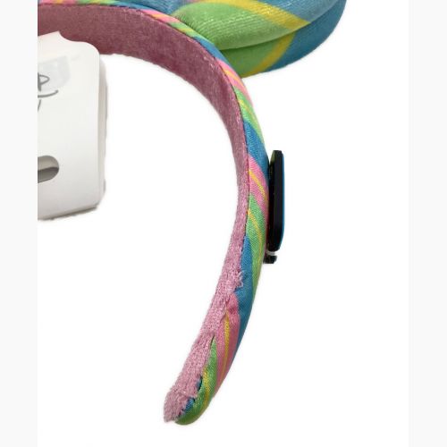 DISNEY (ディズニー) カチューシャ Disney Eats　イートコレクション ピンク×スカイブルー 未使用品