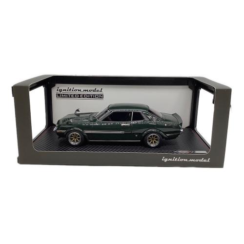 TOYOTA Celica 1600GTV (TA22) Green With Engine  1/18 未使用品 ミニカー