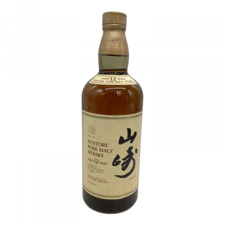 山崎 12年（1990年物） ピュアモルトウイスキー 750ml 未開封品 サントリー 山崎 12年 向獅子マーク 旧ボトル ピュアモルト 750ml 箱付