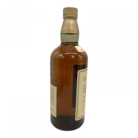 サントリー 山崎 12年 向獅子マーク 旧ボトル ピュアモルト 750ml 箱付