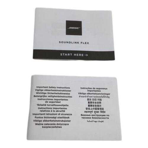BOSE (ボーズ) Bluetooth対応スピーカー SoundLink Flex 435910