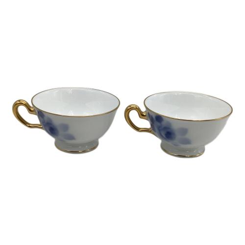 大倉陶園 (オオクラトウエン) カップ&ソーサー ブルーローズ(8011) 2Pセット