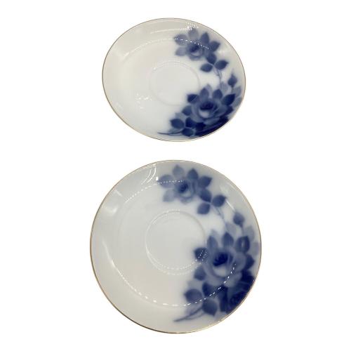 大倉陶園 (オオクラトウエン) カップ&ソーサー ブルーローズ(8011) 2Pセット