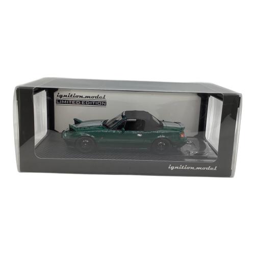 ignition model (イグニッションモデル) モデルカー Green 1/18スケール Eunos Roadster (NA)