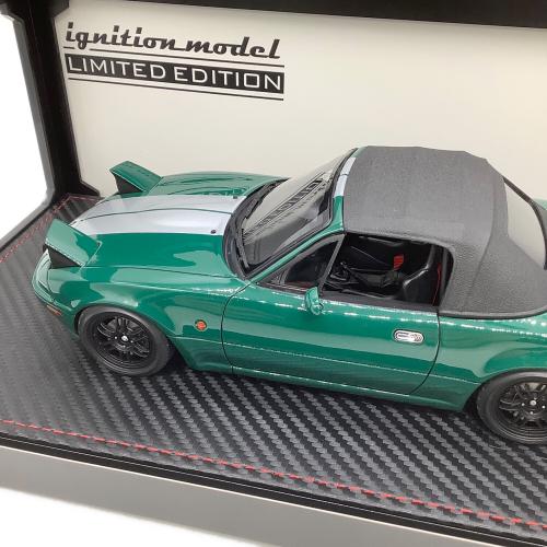 ignition model (イグニッションモデル) モデルカー Green 1/18スケール Eunos Roadster (NA)