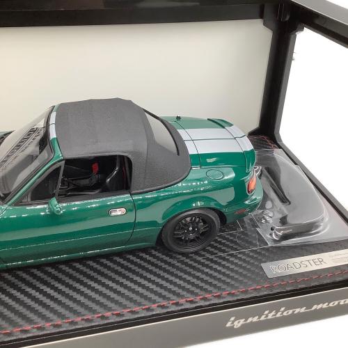 ignition model (イグニッションモデル) モデルカー Green 1/18スケール Eunos Roadster (NA)