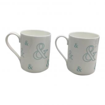 TIFFANY & Co. (ティファニー) マグカップ アンパサンドコレクション 2Pセット