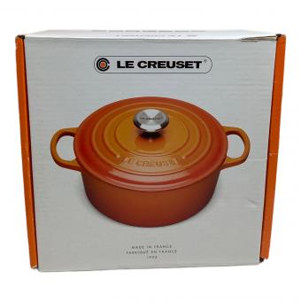 LE CREUSET (ルクルーゼ) 両手鍋 BERRY/ベリー 24ｃｍ 4.2L
