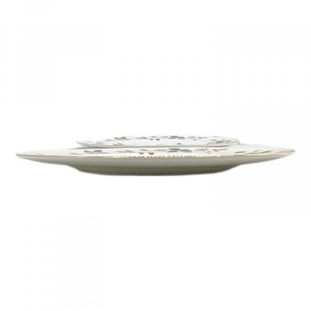 Wedgwood (ウェッジウッド) プレート 27㎝ 黒壺 ワイルドストロベリー