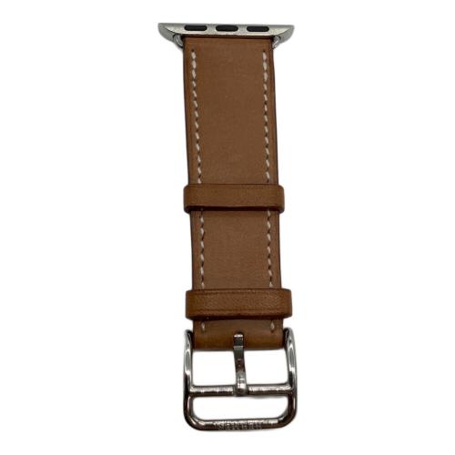 HERMES (エルメス) Apple Watch用レザーバンド 38mm ライトブラウン