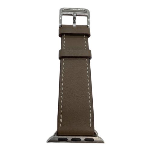HERMES (エルメス) Apple Watch用レザーバンド 38mm スレ有 ブラウン