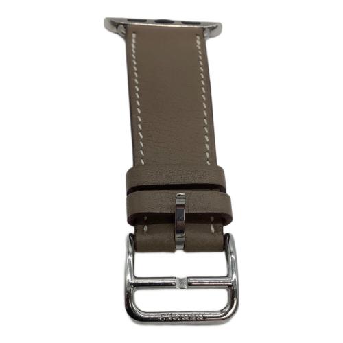 HERMES (エルメス) Apple Watch用レザーバンド 38mm スレ有 ブラウン