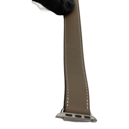 HERMES (エルメス) Apple Watch用レザーバンド 38mm スレ有 ブラウン