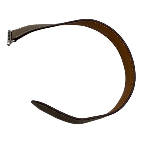 HERMES (エルメス) Apple Watch用レザーバンド 38mm スレ有 ブラウン