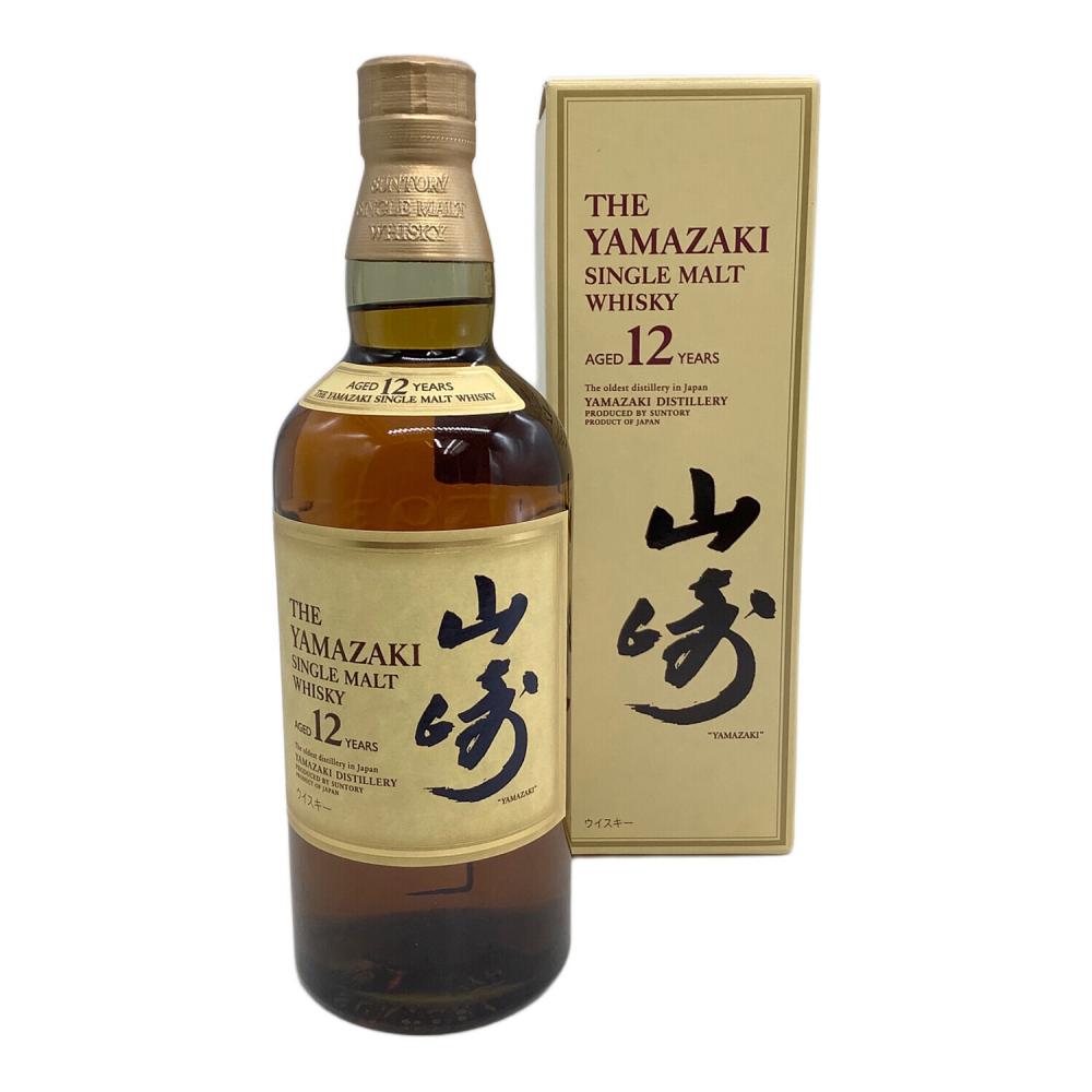 サントリー 山崎 12年 シングルモルト 700ml 未開封 ジャパニーズ