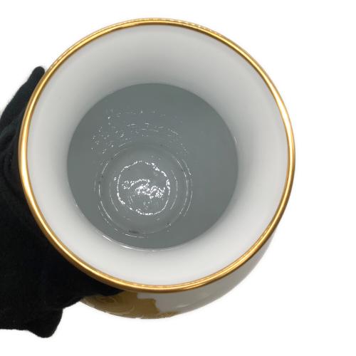 大倉陶園 (オオクラトウエン) 花瓶 金蝕バラ