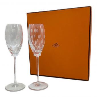 HERMES (エルメス) グラスセット ファンファーレ 2Pセット