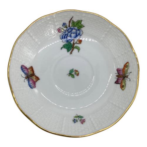 Herend (ヘレンド) デミタスカップ&ソーサー ヴィクトリア 花と蝶