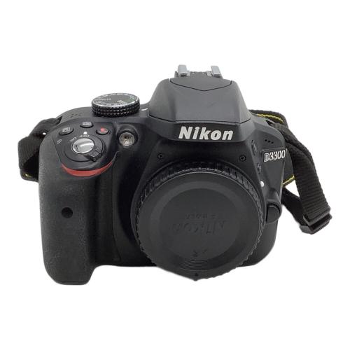 Nikon (ニコン) デジタル一眼レフカメラ D3300 2478万画素(総画素) 2416万画素(有効画素) APS-C 23.5mm×15.6mm CMOS 専用電池 2026063