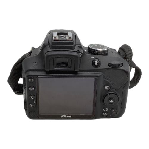 Nikon (ニコン) デジタル一眼レフカメラ D3300 2478万画素(総画素) 2416万画素(有効画素) APS-C 23.5mm×15.6mm CMOS 専用電池 2026063