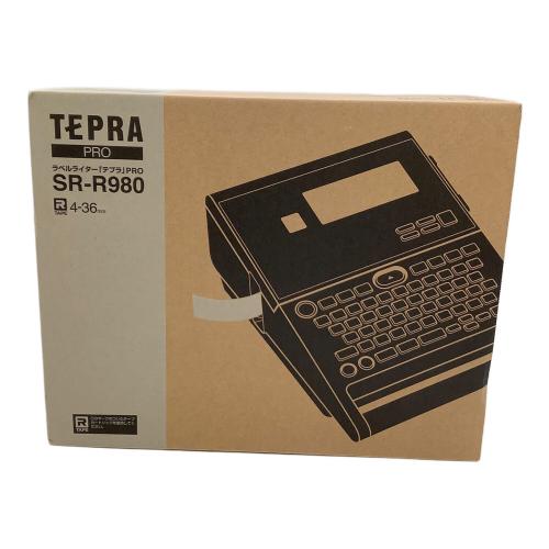 TEPRA PRO ラベルライター 別売りカートリッジ複数付き SR-R980 未使用品