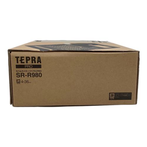 TEPRA PRO ラベルライター 別売りカートリッジ複数付き SR-R980 未使用品