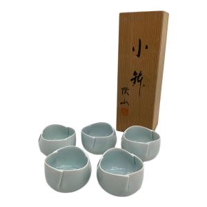 小鉢 木箱入り 快山窯 5Pセット