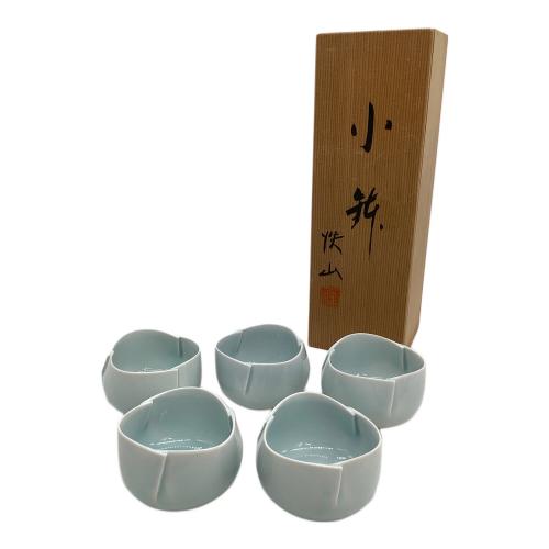 小鉢 木箱入り 快山窯 5Pセット
