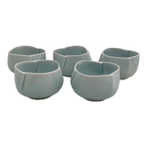 小鉢 木箱入り 快山窯 5Pセット