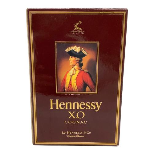ヘネシー (Hennessy) コニャック 700ml XO 金キャップ クリアボトル 未開封