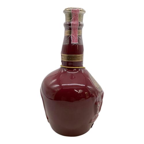 ロイヤルサルート (ROYAL SALUTE) スコッチウィスキー 700ml シーバスブラザーズ 21年 赤陶器ボトル 未開封