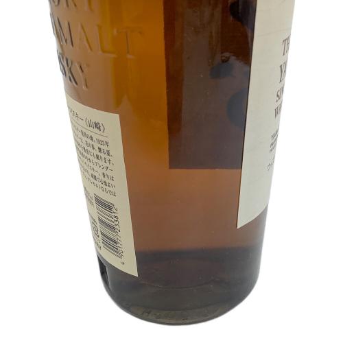 サントリー ジャパニーズウィスキー 700ml 山崎 未開封