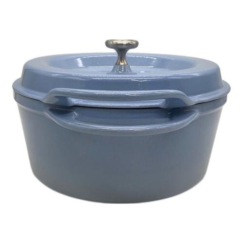 VERMICULAR (バーミキュラ) 両手鍋 22cm スカイブルー