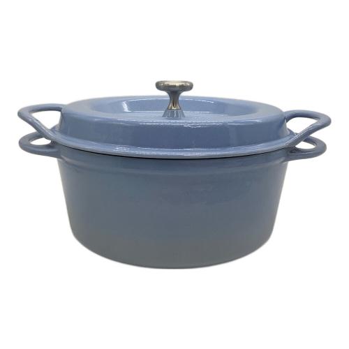 VERMICULAR (バーミキュラ) 両手鍋 22cm スカイブルー