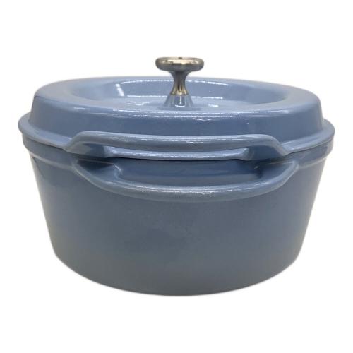 VERMICULAR (バーミキュラ) 両手鍋 22cm スカイブルー