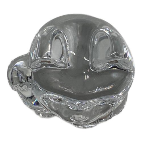 Baccarat (バカラ) ガラスオブジェ 招き猫 ラッキーキャット