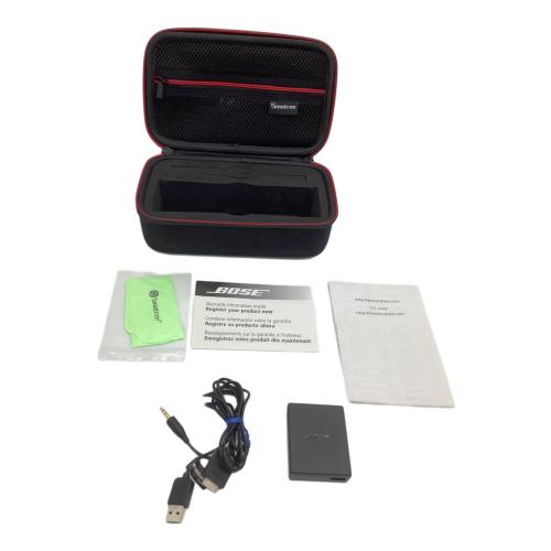 【トレファク足立扇店】Bluetooth対応ｽﾋﾟｰｶｰ BOSE SoundLink Mini Ⅱ 充電ｽﾀﾝﾄﾞ･USBｹｰﾌﾞﾙ付 BOSE (ボーズ) SoundLink Mini スタンド付｜トレファクONLINE